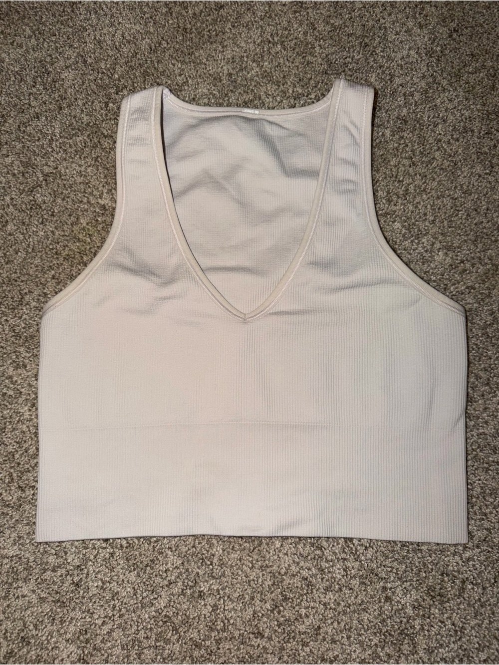 Athleta Women’s V-Neck Ribbed Tank Top